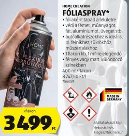 HOME CREATION FÓLIASPRAY* – Aldi