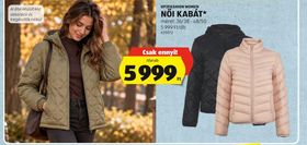 UP2FASHION WOMEN NŐI KABÁT* – Aldi