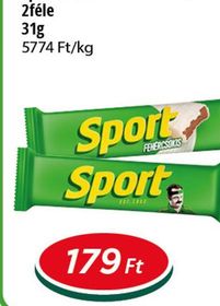 Sport szelet – Reál