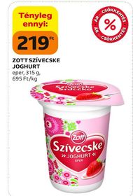 Zott ZOTT SZÍVECSKE JOGHURT – Auchan