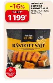 Ripp-Ropp RIPP-ROPP GOURMET RÁNTOTT SAJT – Auchan