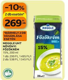 MEGGLE UHT NÖVÉNYI FŐZŐKRÉM – Auchan