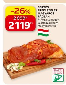 SERTÉS FRÉDI SZELET MAGYAROS PÁCBAN – Auchan