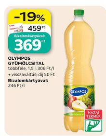 Olympos OLYMPOS GYÜMÖLCSITAL – Auchan