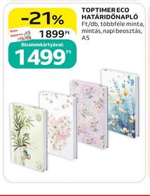 TOPTIMER ECO HATÁRIDŐNAPLÓ – Auchan