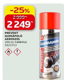 PREVENT GUMIÁPOLÓ AEROSZOL – Auchan