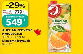 Auchan AUCHAN KEDVENC NARANCSLÉ – Auchan
