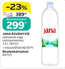 Jana JANA ÁSVÁNYVÍZ – Auchan