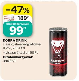 Kobra KOBRA DRINK – Auchan