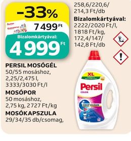 Persil PERSIL MOSÓGÉL, MOSÓPOR, MOSÓKAPSZULA – Auchan
