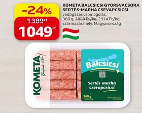 Kometa KOMETA BALCSICSI GYORSVACSORA SERTÉS-MARHA CSEVAPCSICSI – Auchan