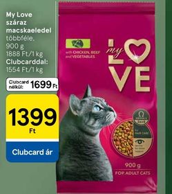 My Love száraz macskaeledel – Tesco