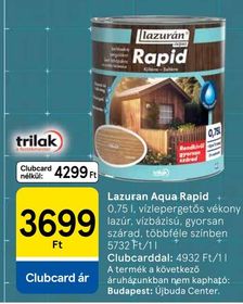Lazurán Aqua Rapid – Tesco