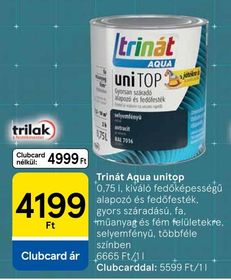 Trinát Aqua unitop – Tesco