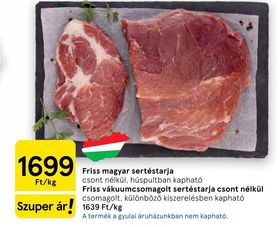 Friss magyar sertéstarja – Tesco