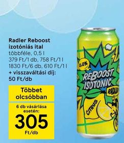Radler Reboot izotóniás ital – Tesco