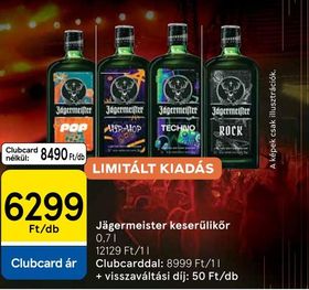 Jägermeister keserűlikőr – Tesco