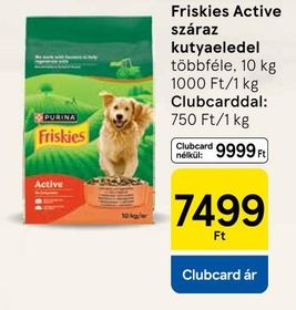 Friskies Active száraz kutyaeledel – Tesco