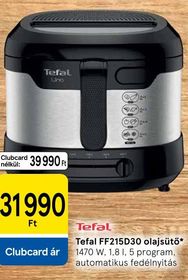 Tefal FF215D30 olajsütő* – Tesco