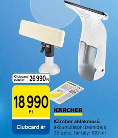 Kärcher ablakmosó – Tesco