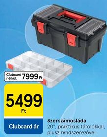 Szerszámosláda – Tesco