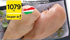 Friss magyar csirkemellfilé – Tesco