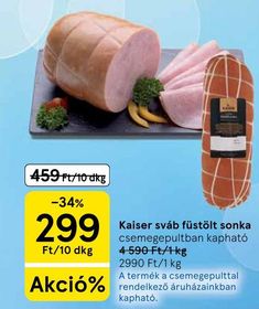 Kaiser sváb füstölt sonka – Tesco