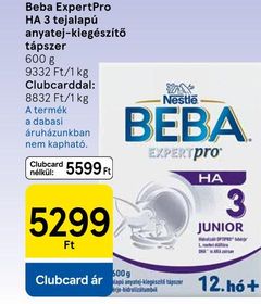 Beba ExpertPro HA 3 tejalapú anyatej-kiegészítő tápszer – Tesco
