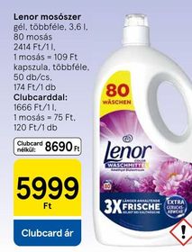 Lenor mosószer – Tesco
