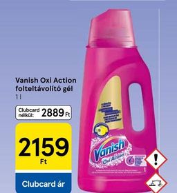 Vanish Oxi Action folteltávolító gél – Tesco