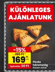 Pizzás háromszög – Spar