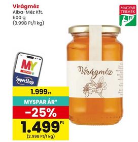 Alba-Méz Kft. Virágméz – Spar