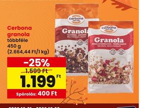 Cerbona granola – Spar