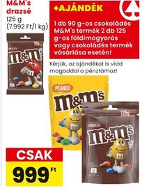 M&M's drazsé – Spar