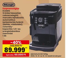 DeLonghi Eszpresszógép – Spar