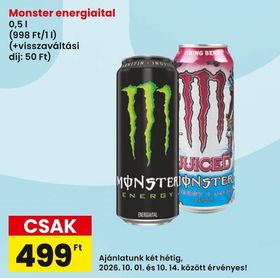 Monster energiaital – Spar