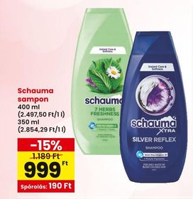 Schauma sampon – Spar
