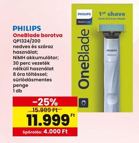 Philips PHILIPS OneBlade borotva QP1324/200 – Spar