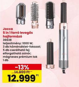 Jocca 5 in 1 forró levegős hajformázó 36638 – Spar