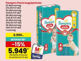 Pampers Pants bugyipelenka – Spar