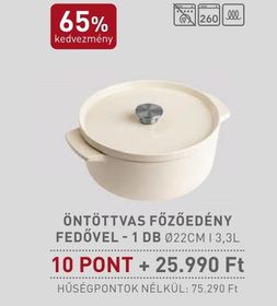 KitchenAid ÖNTÖTTVAS FŐZŐEDÉNY FEDŐVEL – Spar