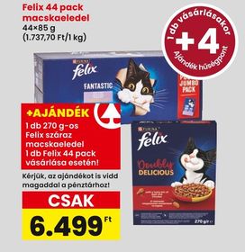 Felix 44 pack macskaeledel – Spar