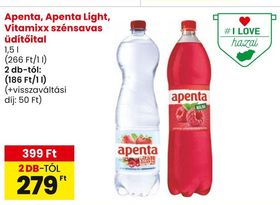 Apenta, Apenta Light, Vitamixx szénsavas üdítőital – Spar