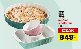 SIMPEX COLOR Kerámia sütőforma – Spar