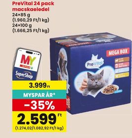 PreVital 24 pack macskaeledel – Spar