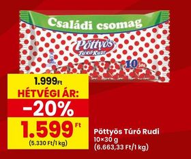 Pöttyös Túró Rudi – Spar