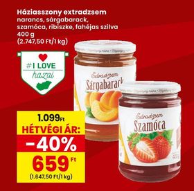 Háziasszony extradzsem – Spar