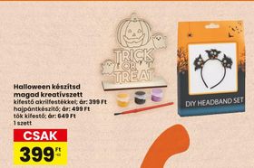 Halloween készítsd magad kreatívszett – Spar