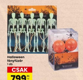 Halloween fényfüzér – Spar