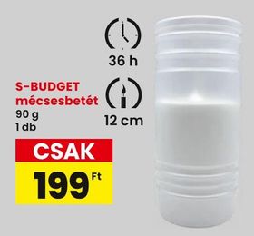 S-BUDGET mécsesbetét – Spar